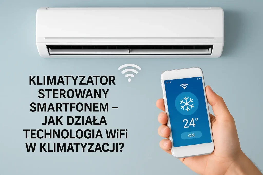 Klimatyzator sterowany smartfonem – jak działa technologia WiFi w klimatyzacji?