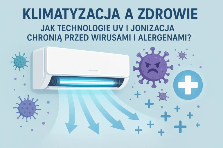 Klimatyzacja a zdrowie – jak technologie UV i jonizacja chronią przed wirusami i alergenami?