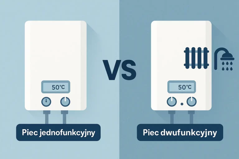 Piec Jednofunkcyjny vs Dwufunkcyjny